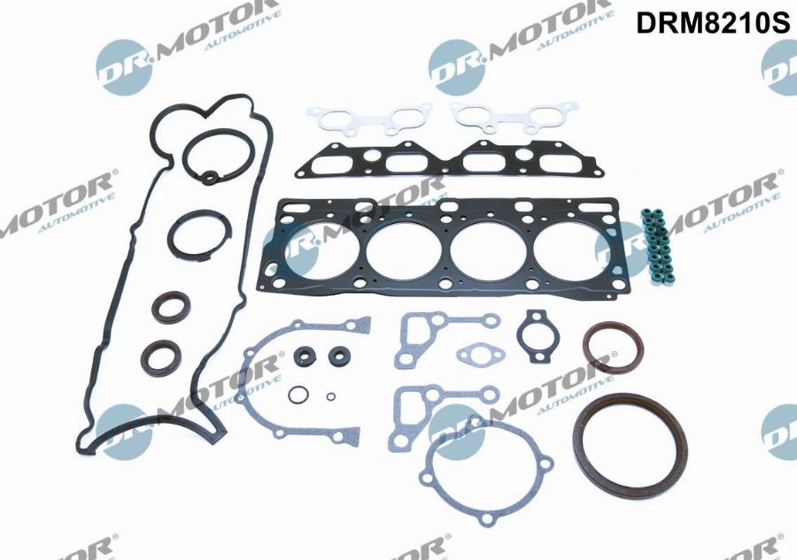 Dr.Motor Automotive DRM8210S - Комплект прокладок, двигун autozip.com.ua