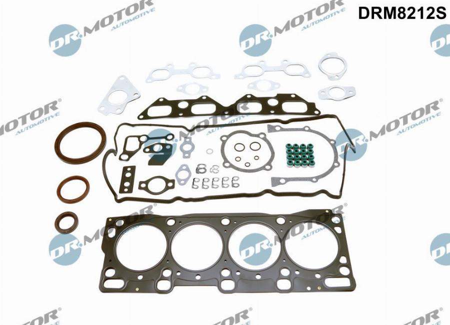 Dr.Motor Automotive DRM8212S - Комплект прокладок, двигун autozip.com.ua