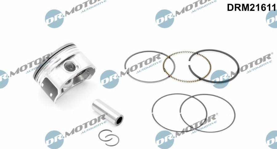 Dr.Motor Automotive DRM21611 - Поршень autozip.com.ua