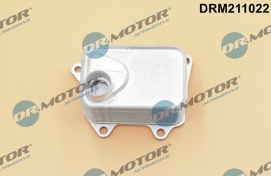 Dr.Motor Automotive DRM211022 - Масляний радіатор, рухове масло autozip.com.ua