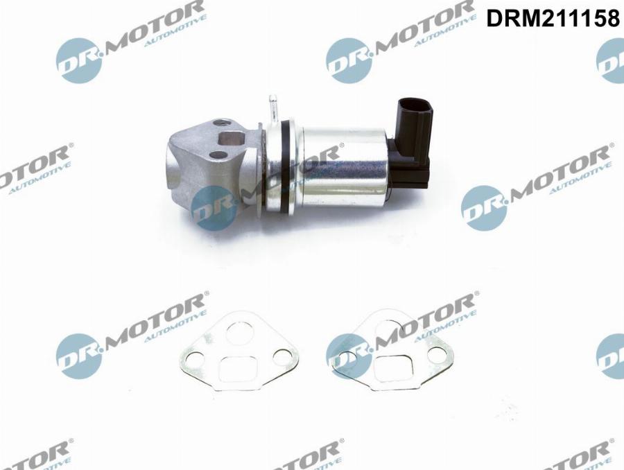 Dr.Motor Automotive DRM211158 - Клапан повернення ОГ autozip.com.ua