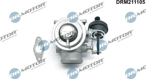 Dr.Motor Automotive DRM211105 - Клапан повернення ОГ autozip.com.ua
