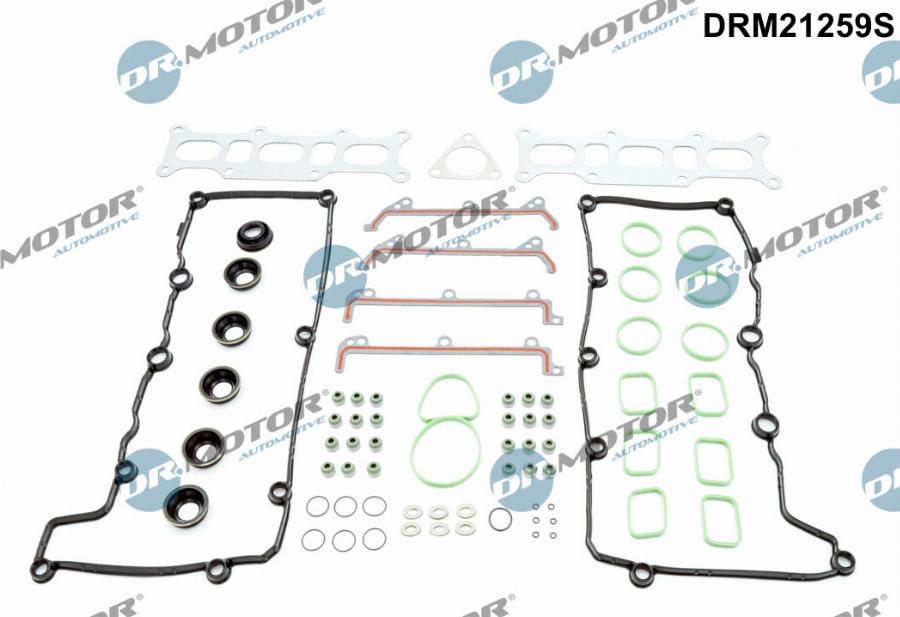 Dr.Motor Automotive DRM21259S - Комплект прокладок, головка циліндра autozip.com.ua