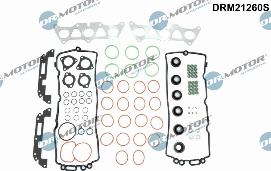 Dr.Motor Automotive DRM21260S - Комплект прокладок, головка циліндра autozip.com.ua