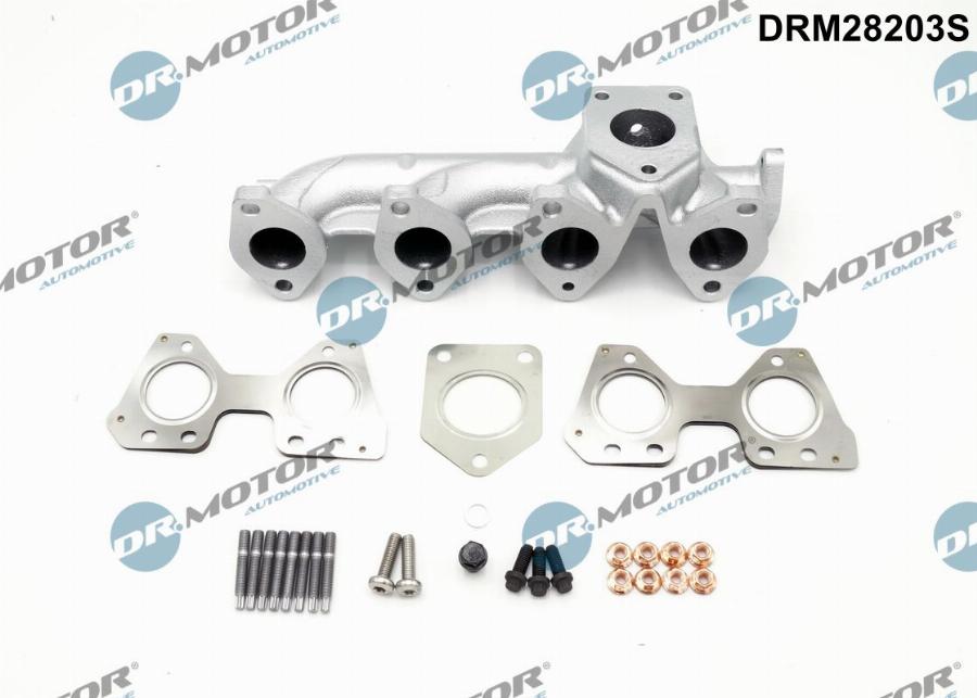 Dr.Motor Automotive DRM28203S - Колектор, система випуску autozip.com.ua