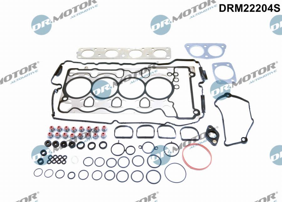 Dr.Motor Automotive DRM22204S - Комплект прокладок, головка циліндра autozip.com.ua