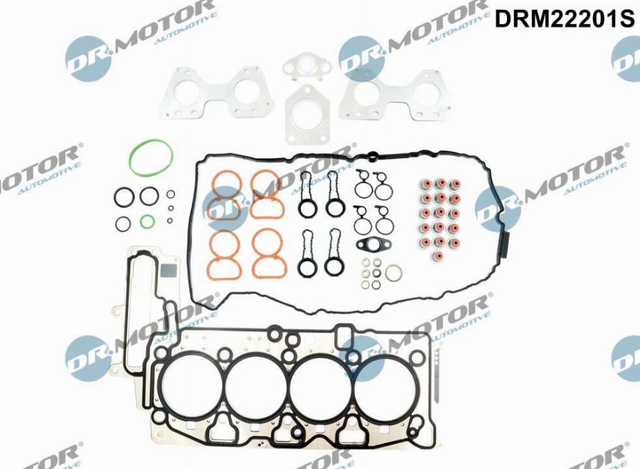 Dr.Motor Automotive DRM22201S - Комплект прокладок, двигун autozip.com.ua