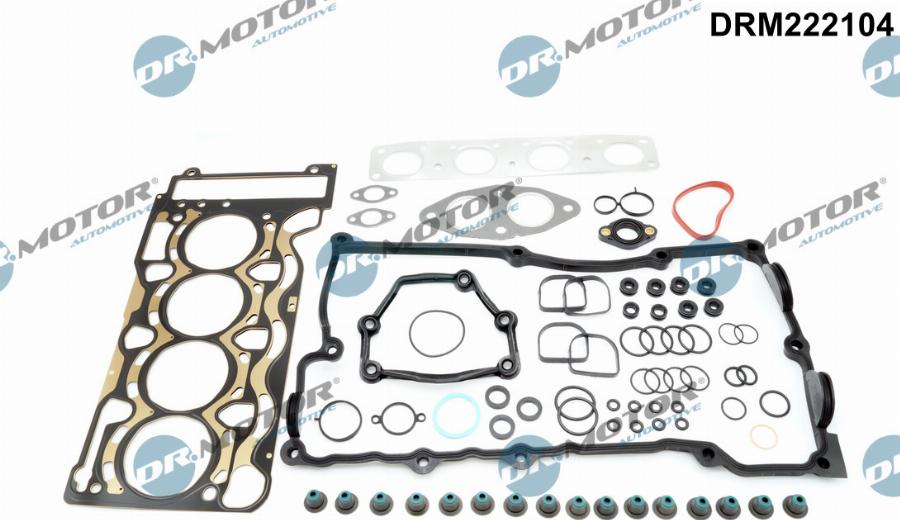 Dr.Motor Automotive DRM222104 - Комплект прокладок, головка циліндра autozip.com.ua