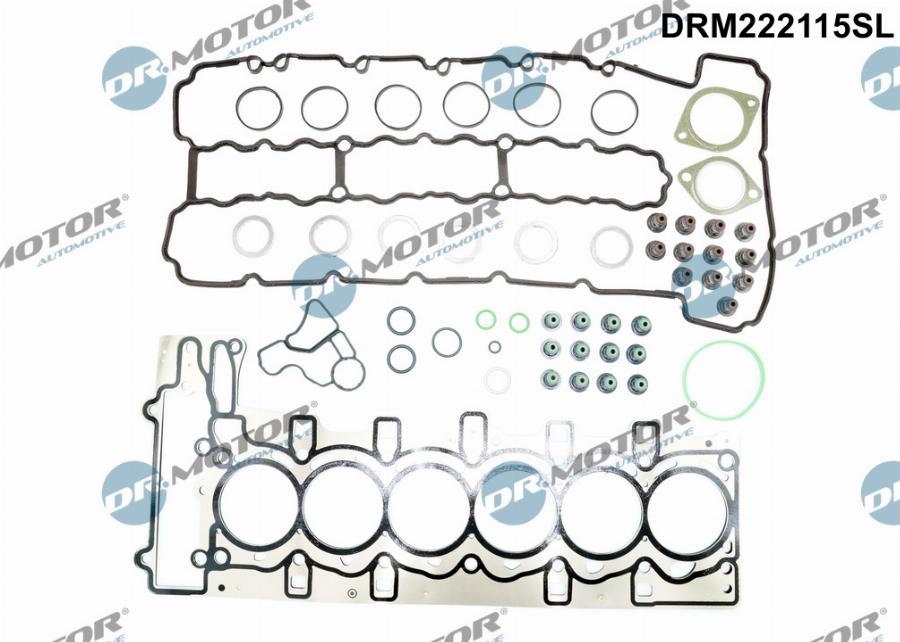 Dr.Motor Automotive DRM222115SL - Комплект прокладок, головка циліндра autozip.com.ua