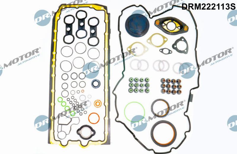 Dr.Motor Automotive DRM222113S - Комплект прокладок, головка циліндра autozip.com.ua