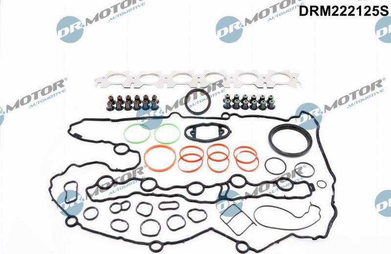 Dr.Motor Automotive DRM222125S - Комплект прокладок, головка циліндра autozip.com.ua