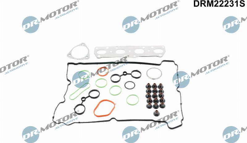 Dr.Motor Automotive DRM22231S - Комплект прокладок, головка циліндра autozip.com.ua