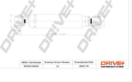 Dr!ve+ DP1610.10.0532 - Амортизатор autozip.com.ua