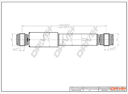 Dr!ve+ DP1610.10.0198 - Амортизатор autozip.com.ua