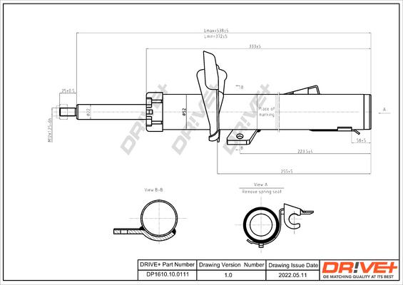 Dr!ve+ DP1610.10.0111 - Амортизатор autozip.com.ua