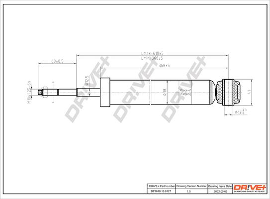 Dr!ve+ DP1610.10.0127 - Амортизатор autozip.com.ua