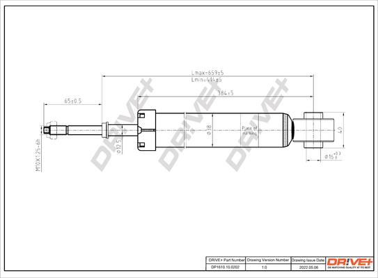 Dr!ve+ DP1610.10.0202 - Амортизатор autozip.com.ua