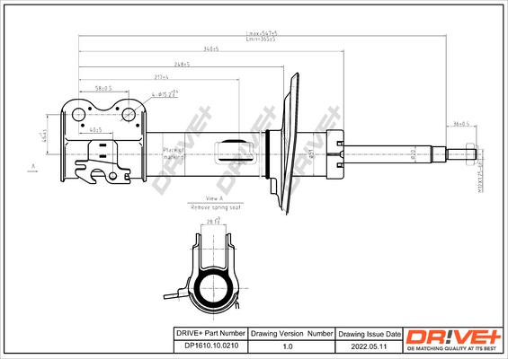 Dr!ve+ DP1610.10.0210 - Амортизатор autozip.com.ua