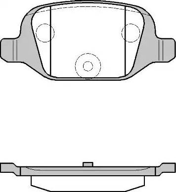 Triscan P0627300 - Гальмівні колодки, дискові гальма autozip.com.ua