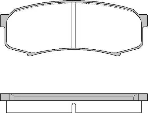 Aisin SN120 - Гальмівні колодки, дискові гальма autozip.com.ua