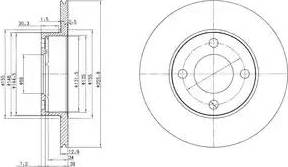 MOPROD MBD 102 - Гальмівний диск autozip.com.ua