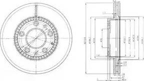 Dr!ve+ DP1010.11.0394 - Гальмівний диск autozip.com.ua