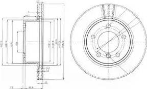 Dr!ve+ DP1010.11.0396 - Гальмівний диск autozip.com.ua