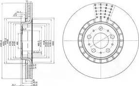 Quinton Hazell BDC5356 - Гальмівний диск autozip.com.ua