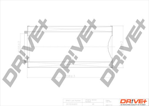 Dr!ve+ DP1110.10.0273 - Повітряний фільтр autozip.com.ua