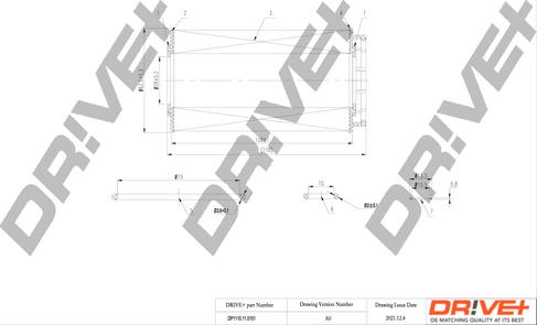 Dr!ve+ DP1110.11.0151 - Масляний фільтр autozip.com.ua
