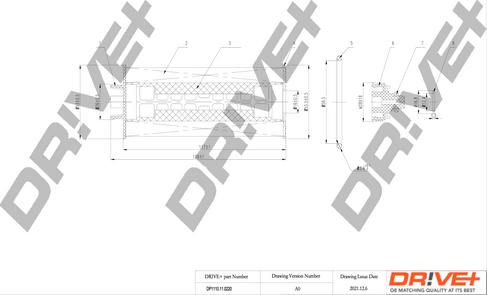 Dr!ve+ DP1110.11.0220 - Масляний фільтр autozip.com.ua