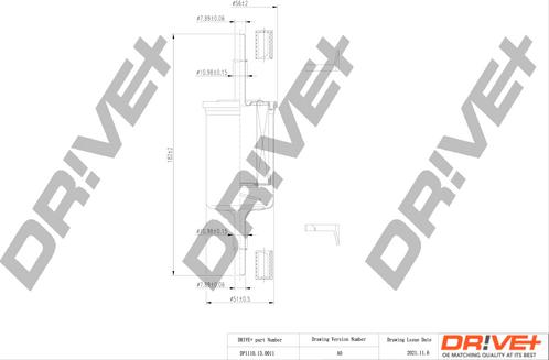 Dr!ve+ DP1110.13.0011 - Паливний фільтр autozip.com.ua