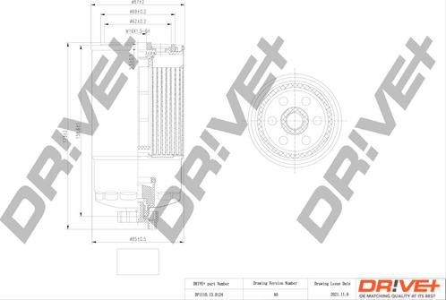 Dr!ve+ DP1110.13.0124 - Паливний фільтр autozip.com.ua