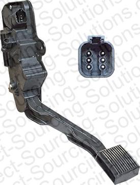 DSS 6230023 - Педаль акселератора autozip.com.ua
