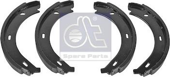 DT Spare Parts 4.91911 - Комплект гальм, барабанний механізм autozip.com.ua