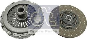 DT Spare Parts 4.91418 - Комплект зчеплення autozip.com.ua