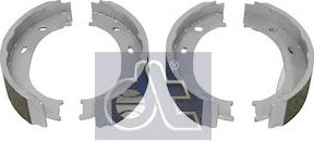 DT Spare Parts 4.91489 - Комплект гальм, ручник, парковка autozip.com.ua