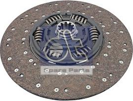 DT Spare Parts 4.64791 - Диск зчеплення autozip.com.ua