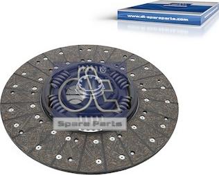 DT Spare Parts 4.64792 - Диск зчеплення autozip.com.ua