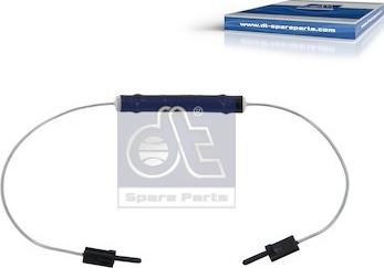 DT Spare Parts 4.65083 - Контрольний контакт, контроль шару гальмівних колодок autozip.com.ua