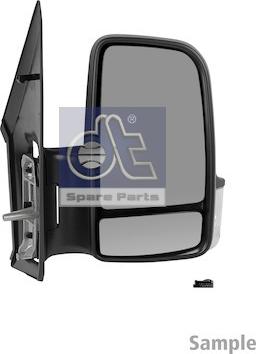 DT Spare Parts 4.66985 - Зовнішнє дзеркало, кабіна водія autozip.com.ua