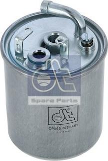 DT Spare Parts 4.66669 - Паливний фільтр autozip.com.ua