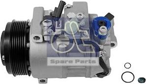 DT Spare Parts 4.66830 - Компресор, кондиціонер autozip.com.ua