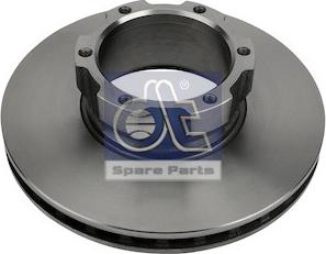 DT Spare Parts 4.63988 - Гальмівний диск autozip.com.ua