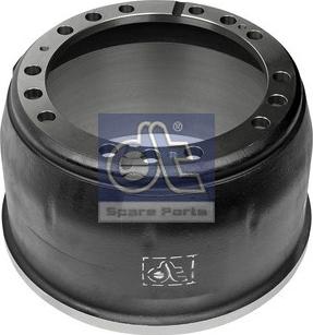 DT Spare Parts 4.62952 - Гальмівний барабан autozip.com.ua