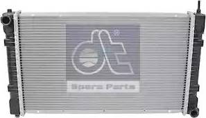 DT Spare Parts 4.62685 - Радіатор, охолодження двигуна autozip.com.ua