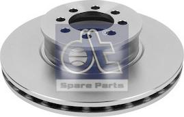 DT Spare Parts 4.67229 - Гальмівний диск autozip.com.ua