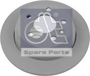 DT Spare Parts 4.67726 - Гальмівний диск autozip.com.ua