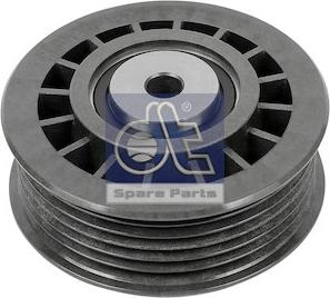 DT Spare Parts 4.67770 - Паразитний / провідний ролик, поліклиновий ремінь autozip.com.ua