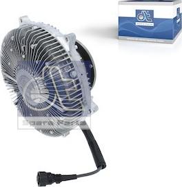 DT Spare Parts 4.71486 - Зчеплення, вентилятор радіатора autozip.com.ua